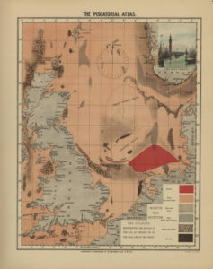 Historische kaart van de Centrale Oestergronden, Olsen 1883