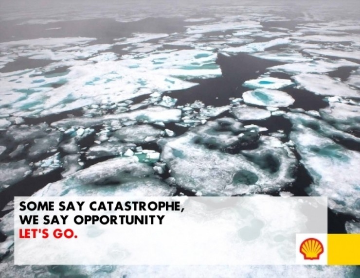 Shell doet goed voor het poolgebied. Bron: Greenpeace