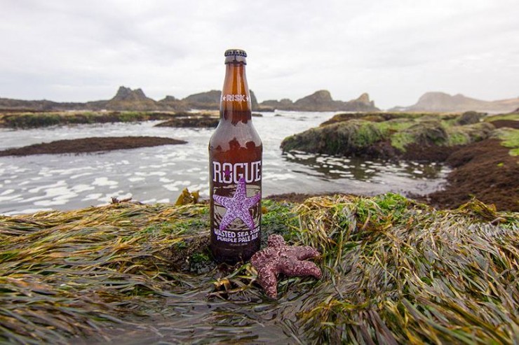 Rogue Wasted Sea Star Purple Pale Ale. Beeld: Rogue Ales.