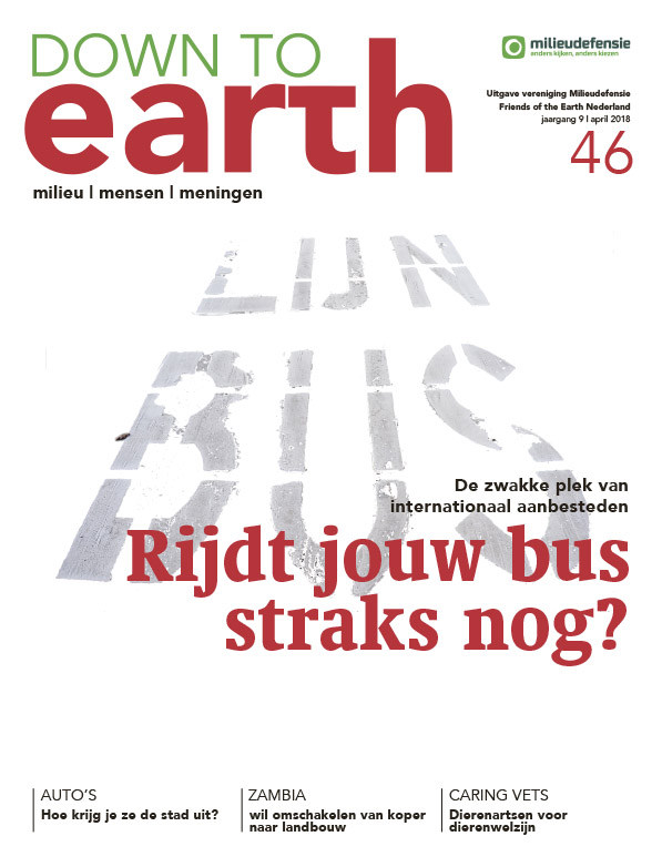 Cover van — Down to Earth 46 (april 2018)